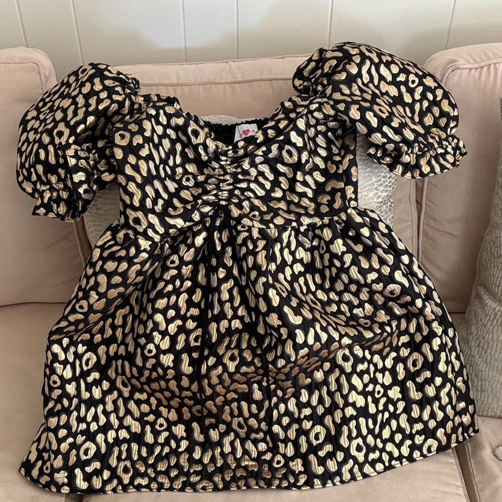 Buddy Love Black and Gold Dress worn once!